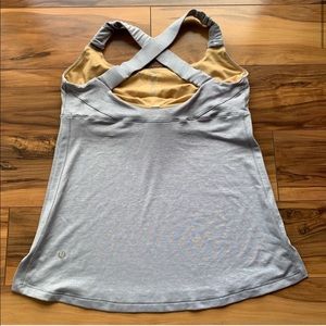 Lululemon Gray form fitting tank 6